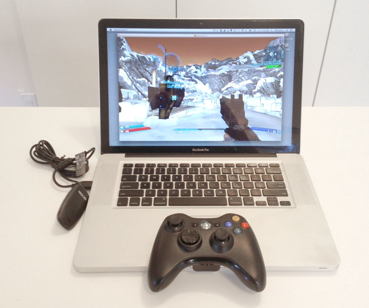 hook up an xbox 360 controller to an imac without any extra equipment for mac os x sierra